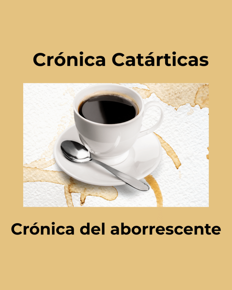 Crónica del hijo adolescente