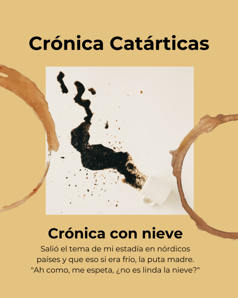 Crónica con nieve